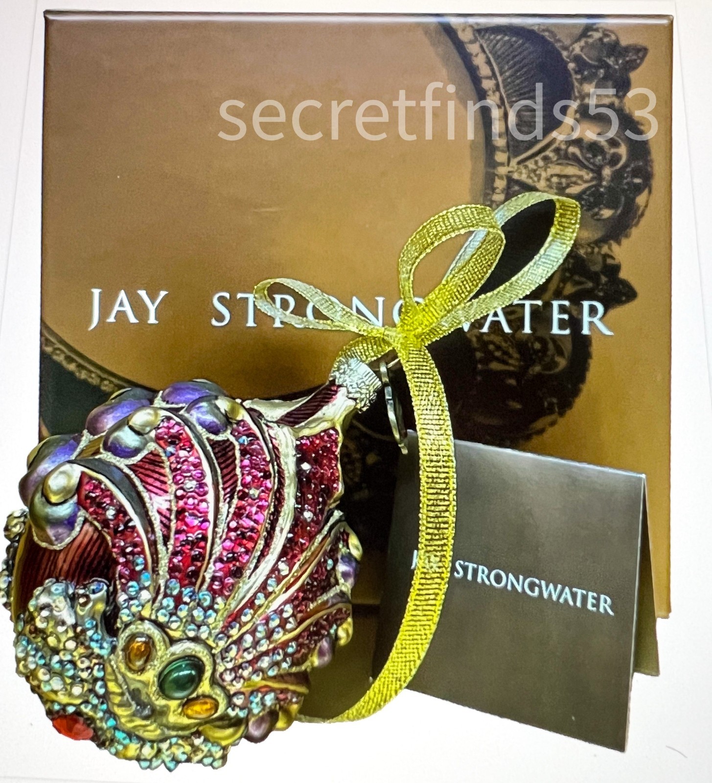 JAY STRONGWATER 2003 SCARCE RADIANT~ CROWN AURORA ~~MINT con LTD 3000