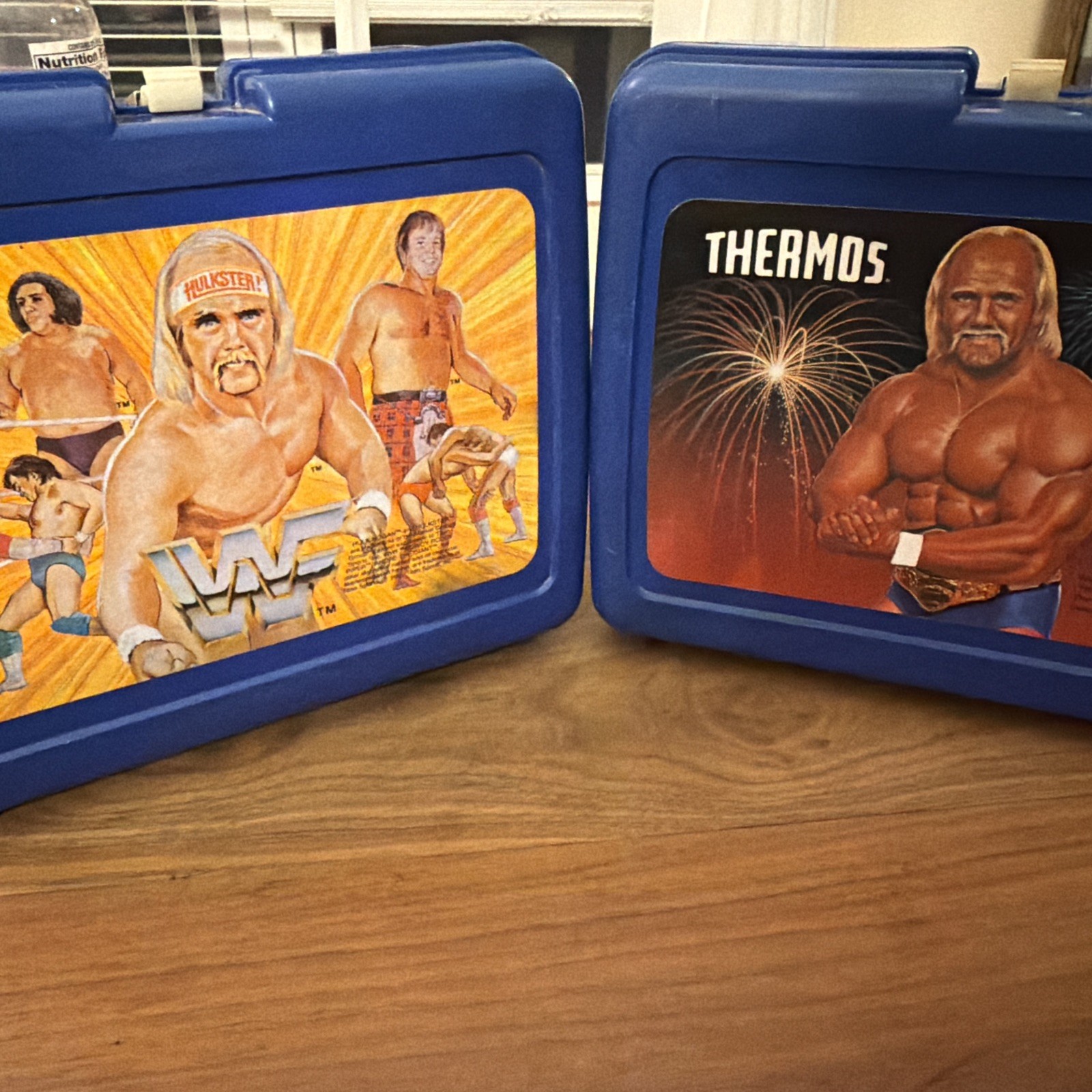WWF Hulk Hogan/Andre The Giant/Roddy Piper Thermos Lunch Box