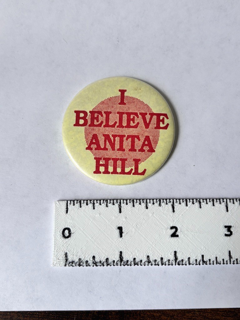 1991 Anita Hall Pocket Mirror - Supreme Court Confirmation Clarence Thomas 1991 Anita Hall Pocket Mirror - Supreme Court Confirmation Clarence Thomas