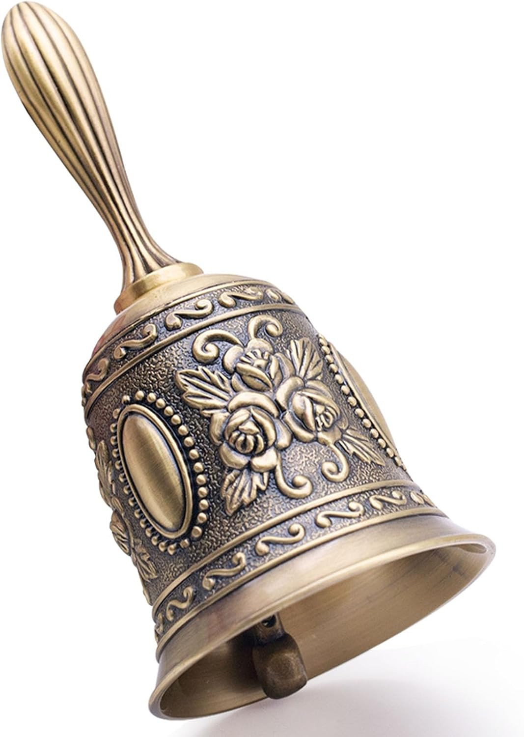 Hand Bell Service Call Vintage Metal Bells Dinner Wedding...