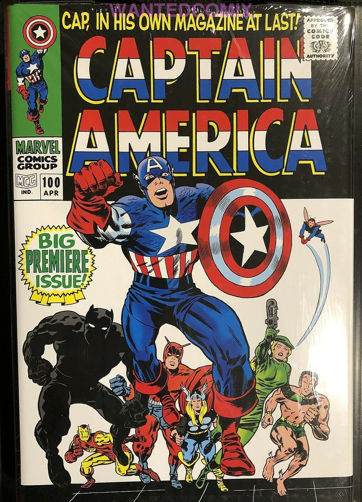CAPTAIN AMERICA VOL 1 HC STAN LEE JACK KIRBY #100 101 102 103-113 BRAND NEW 125