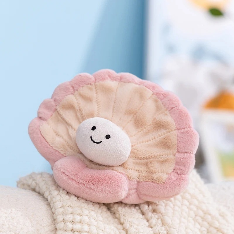 Jellycat Clam Seafood Series Plush Toy NWT INC Dust Bag NEW