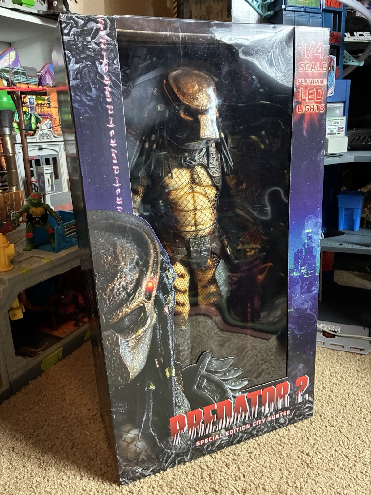 NECA Predator 2 Special Edition City Hunter Figure with LED Lights NECA Predator 2 Special Edition City Hunter Figure with LED Lights