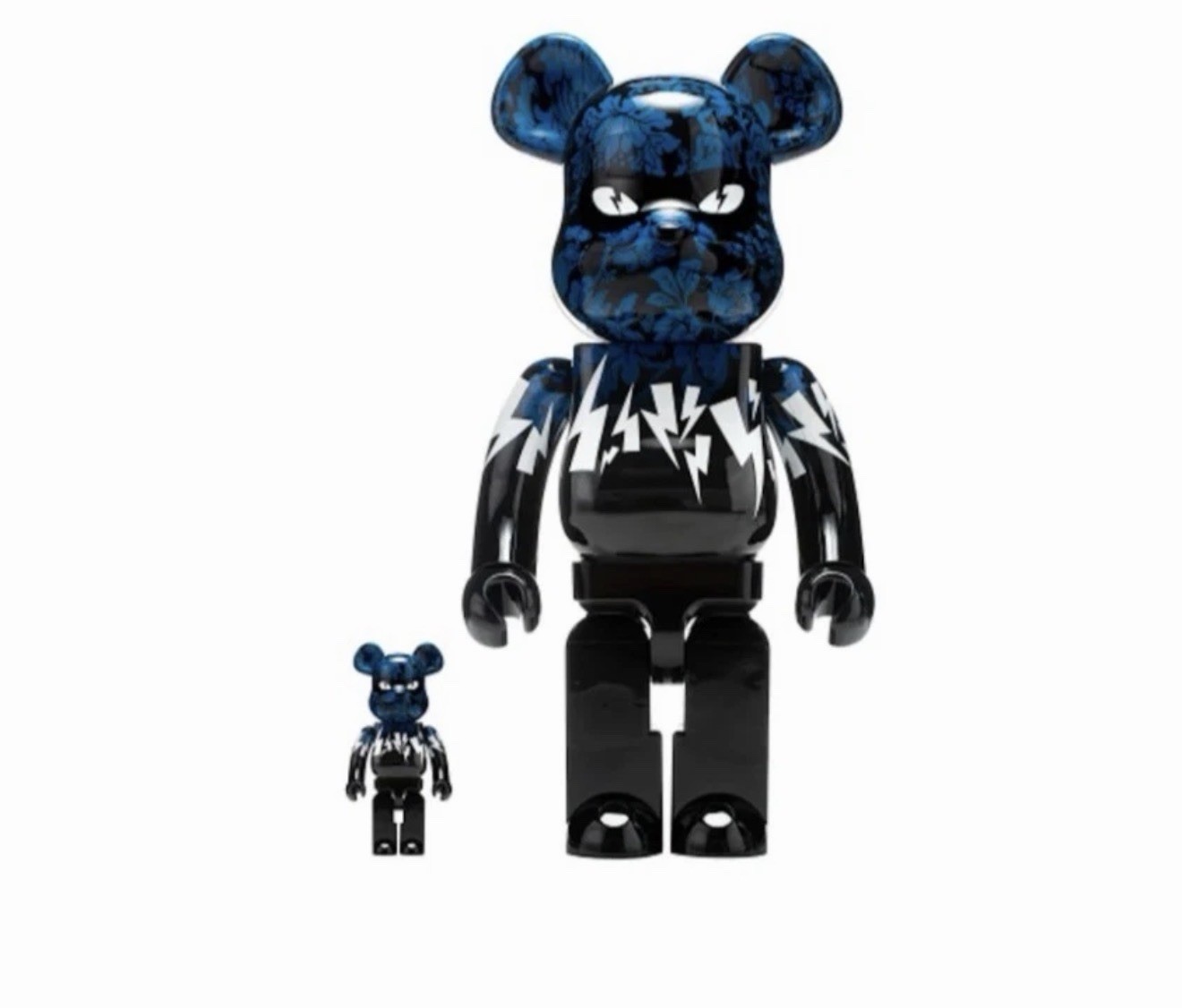 Medicom Toy x Neil Barrett Be@rbrick 2023 100% & 400% Set - Brand New / Sealed