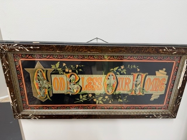 ANTIQUE EASTLAKE LITHOGRAPH 