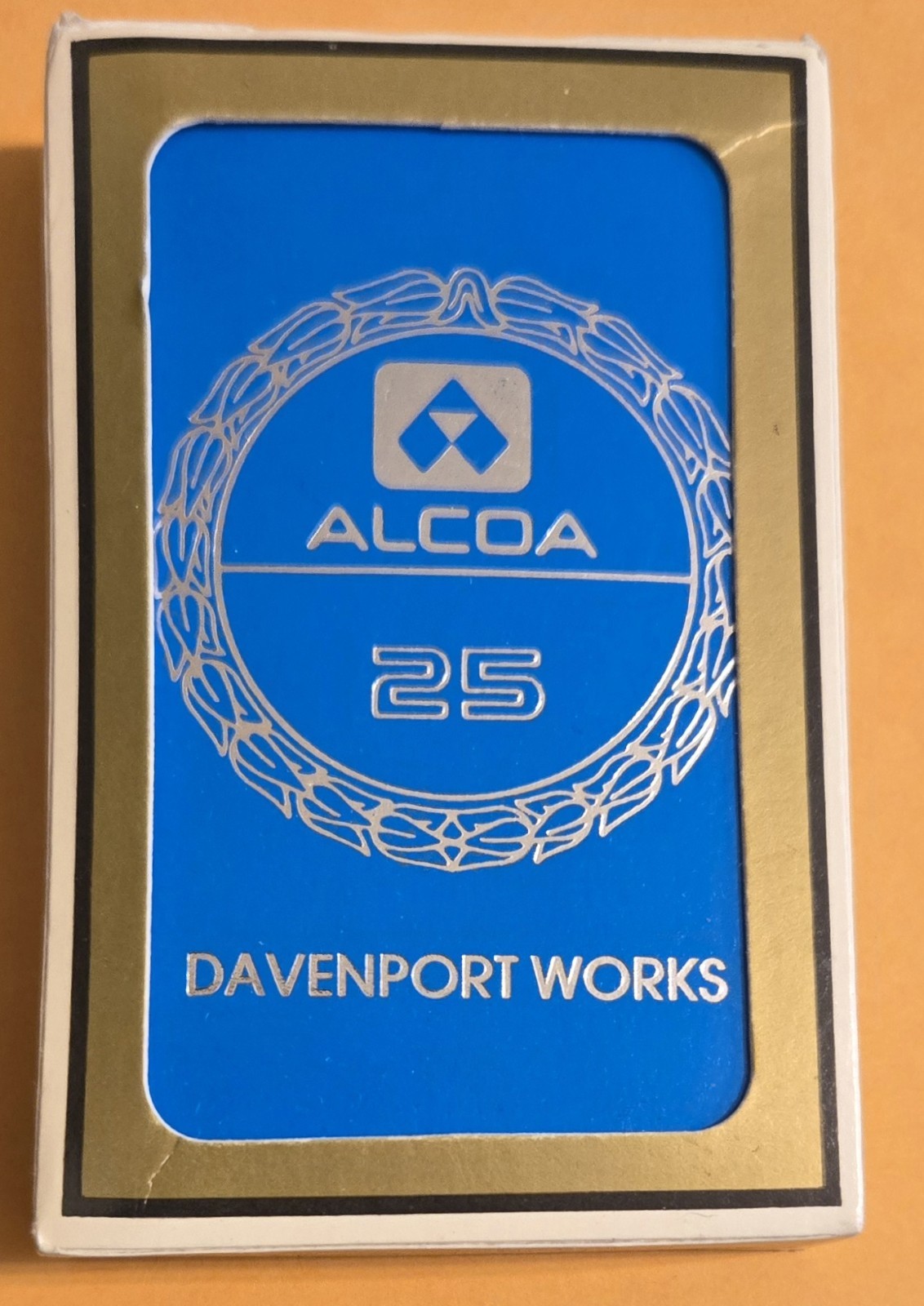 Nice VTG Alcoa Davenport Works 25  Unused Playing Cards 017