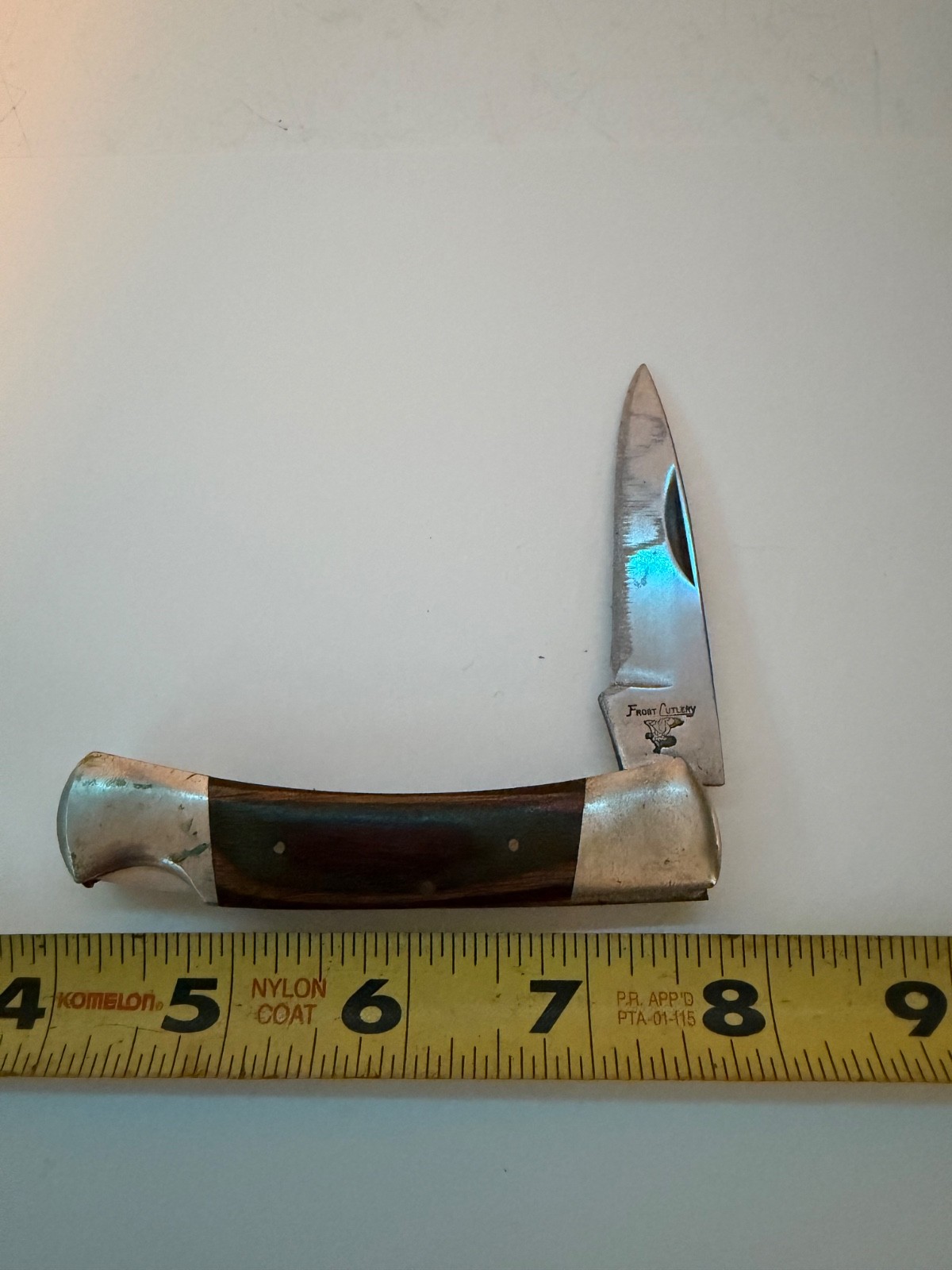 VINTAGE FROST CUTLERY FOLDING POCKET KNIFE VINTAGE FROST CUTLERY FOLDING POCKET KNIFE