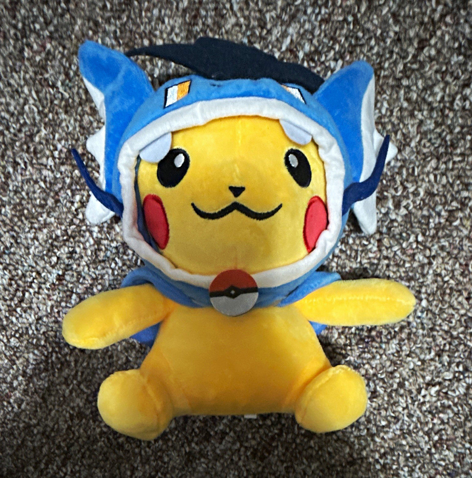 Pokemon Pikachu cosplay Gyarados 2015 plush