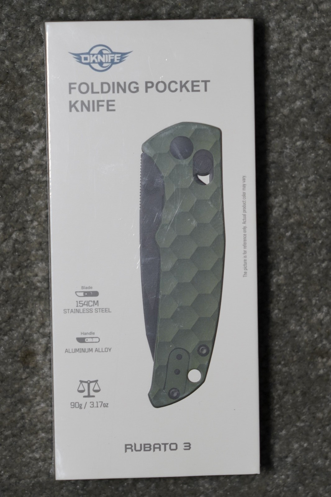 New & Sealed Olight Oknife Rubato 3 OD Green Folding Pocket EDC Knife New & Sealed Olight Oknife Rubato 3 OD Green Folding Pocket EDC Knife