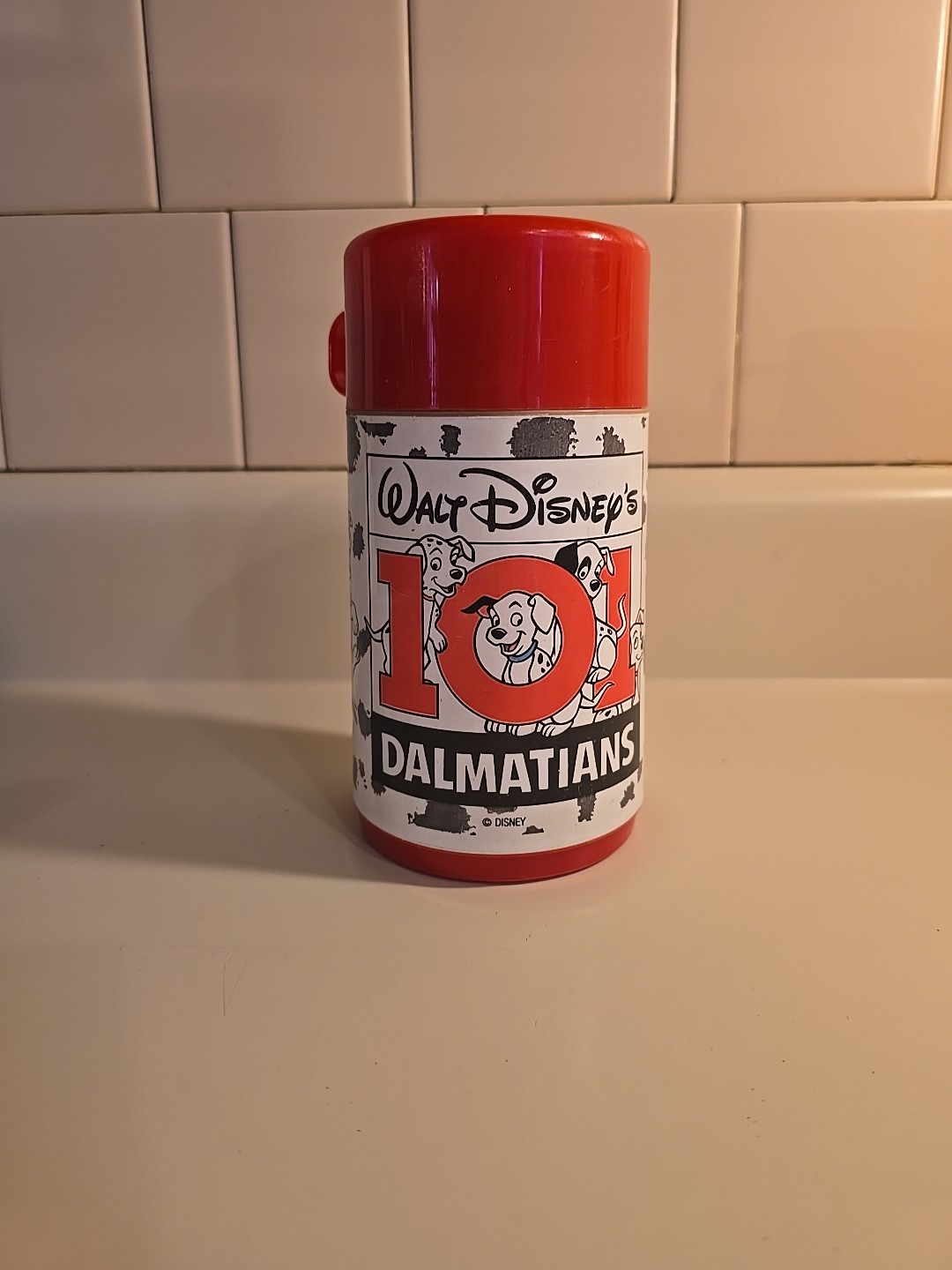 Vintahe Disney 101 Dalmatians Aladdin Thermos