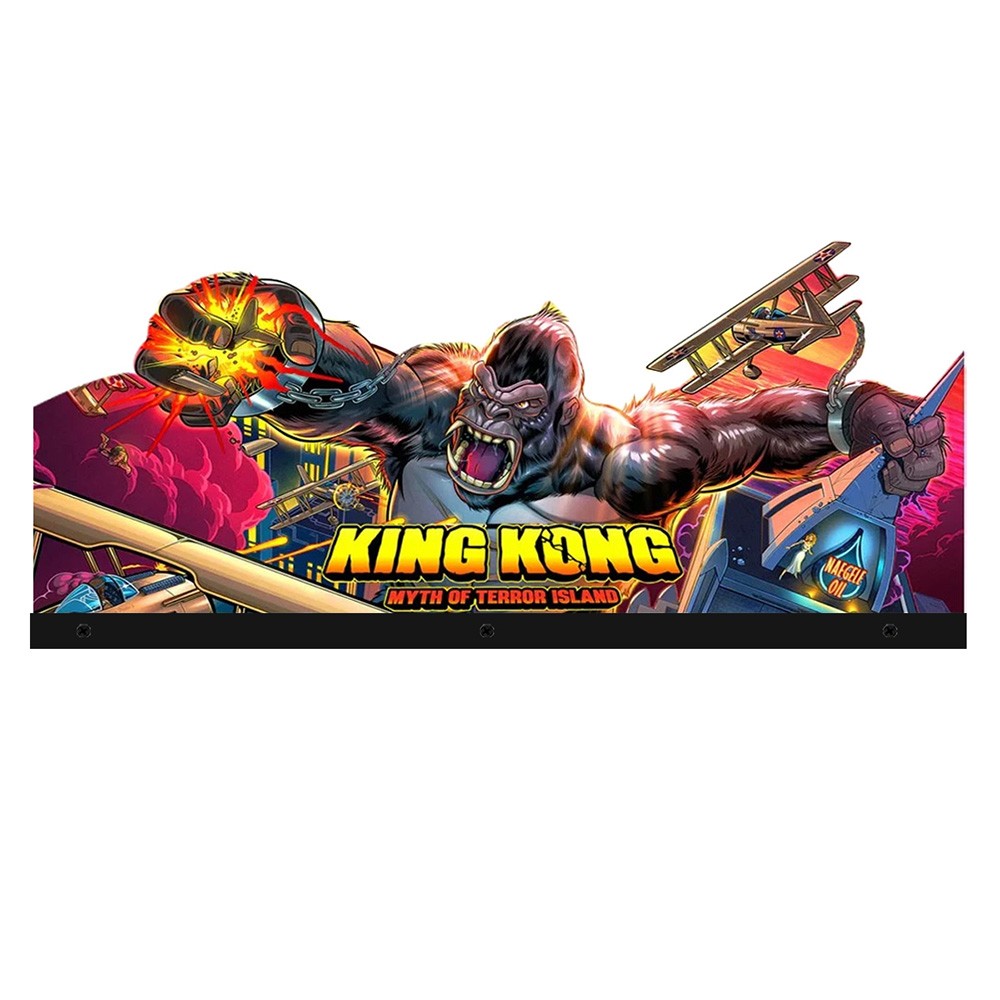 King Kong Pinball Topper LED RGB Topper with Metal Stand for Pinball Machine--