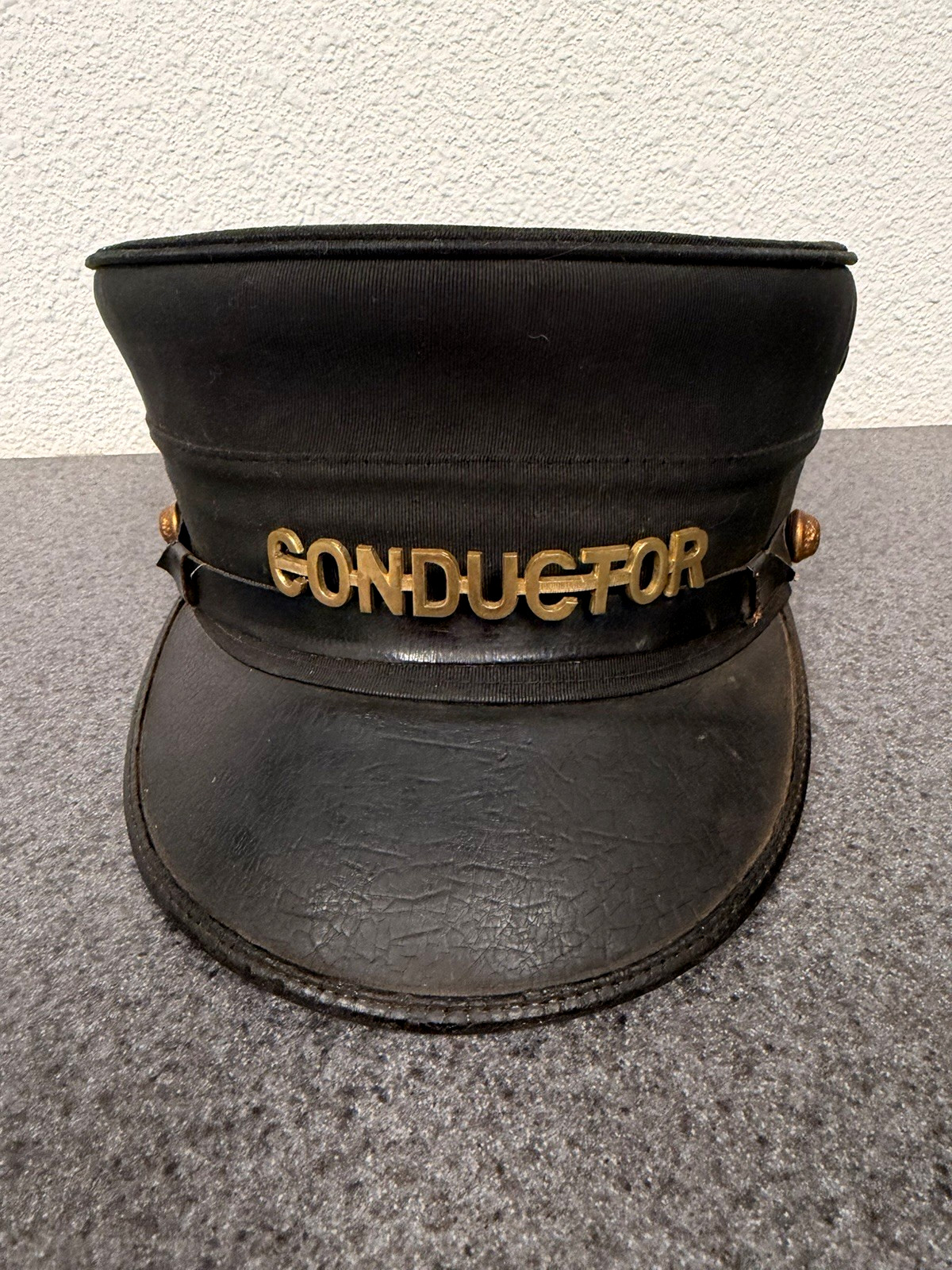 Vintage Railroad Conductor Hat The Hub Schneider\'s Oakland M1895 Style Cap SZ 7