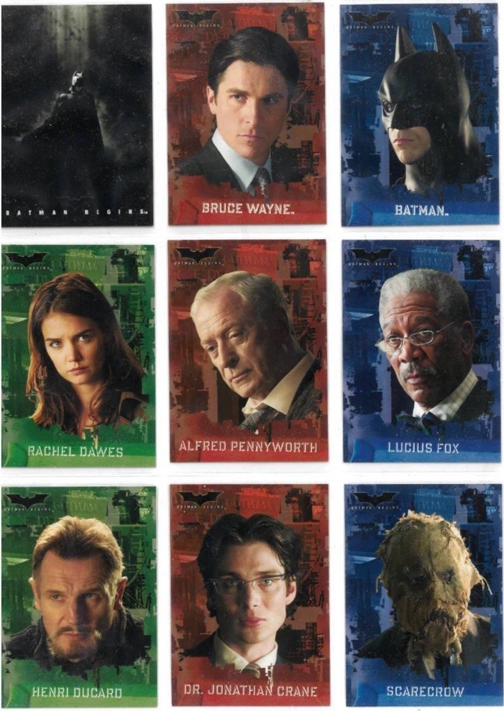 2005 Topps Batman Begins Complete Set of 90 