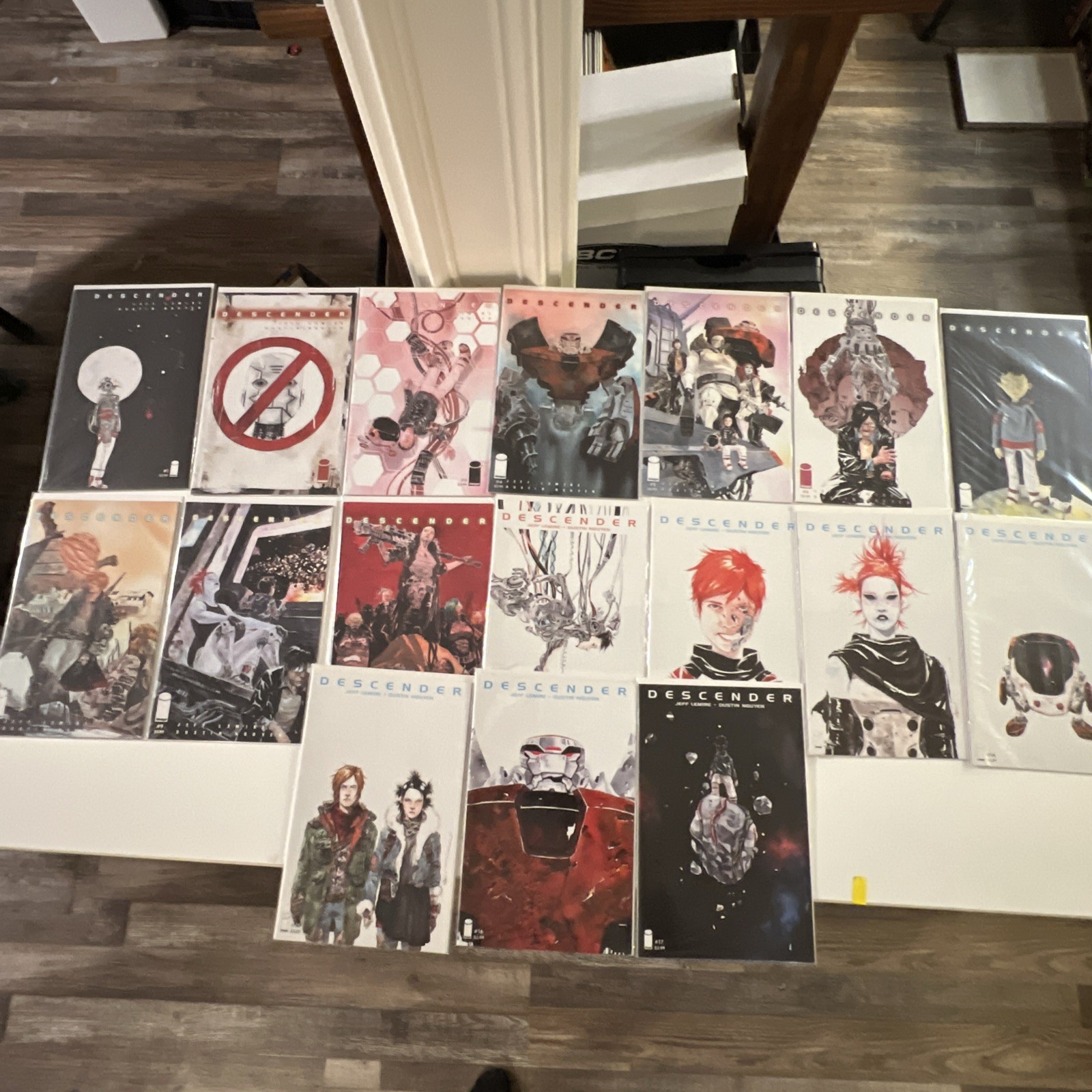 DESCENDER IMAGE Comics LEMIRE NGUYEN #1-17 straight run 