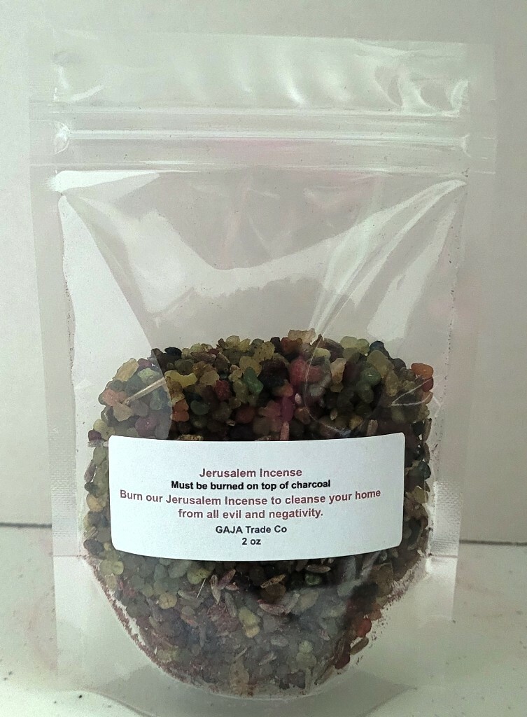 4oz Jerusalem Resin Incense - Cleanse your Home from all Evil and Negativity