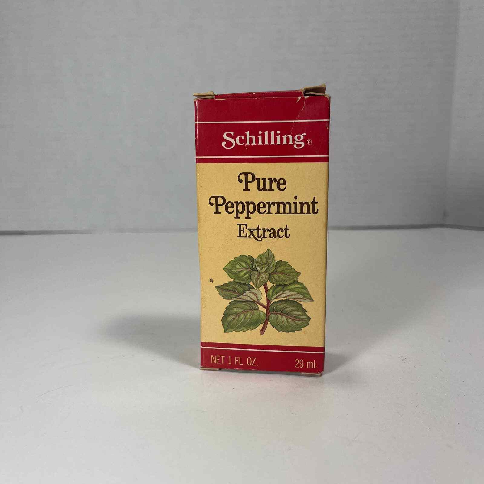 Vintage Schilling Pure Peppermint Extract