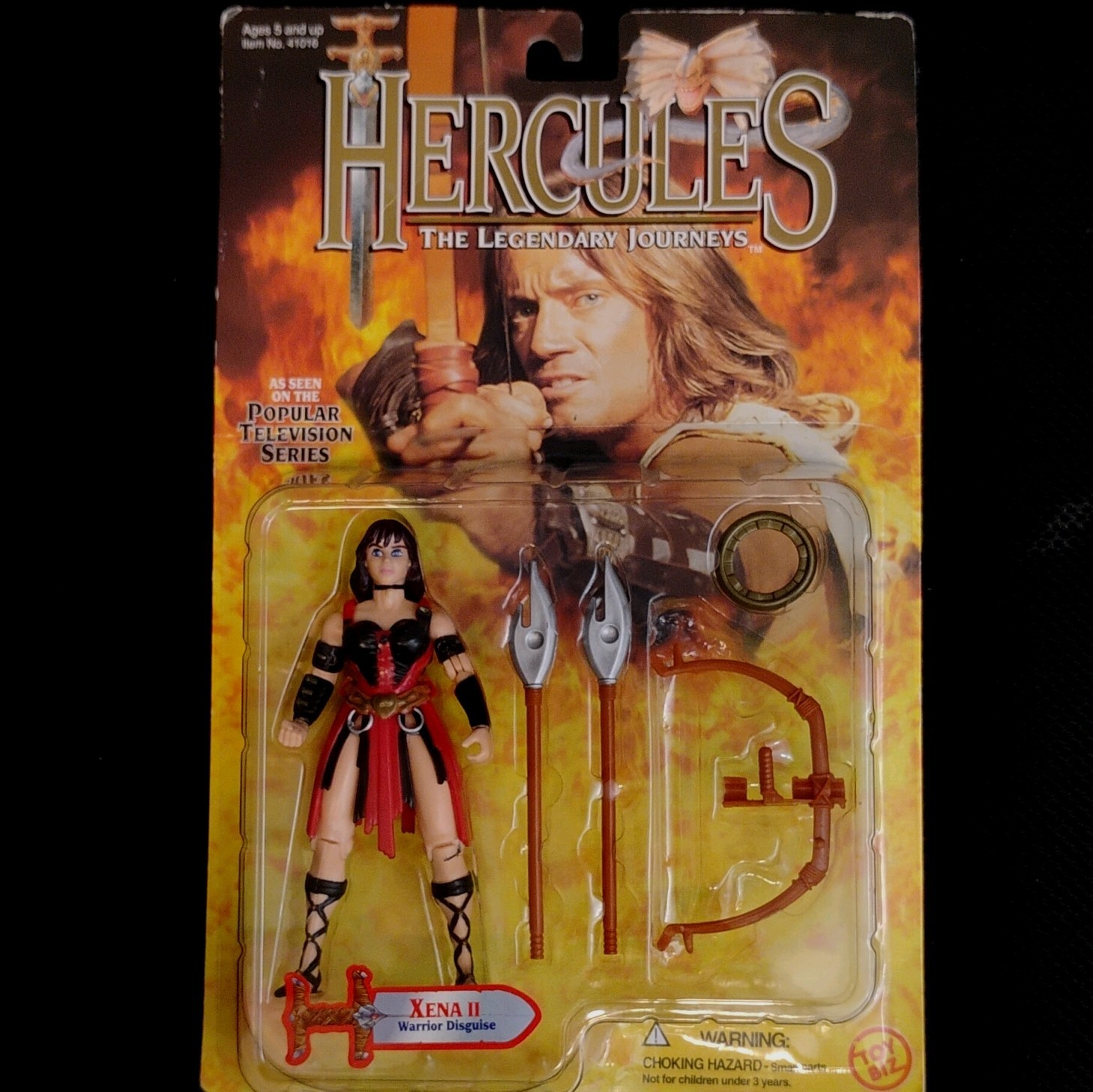 Toy Biz Xena Warrior Princess II Warrior Disguise Figure w/ Accessories 1996 Toy Biz Xena Warrior Princess II Warrior Disguise Figure w/ Accessories 1996