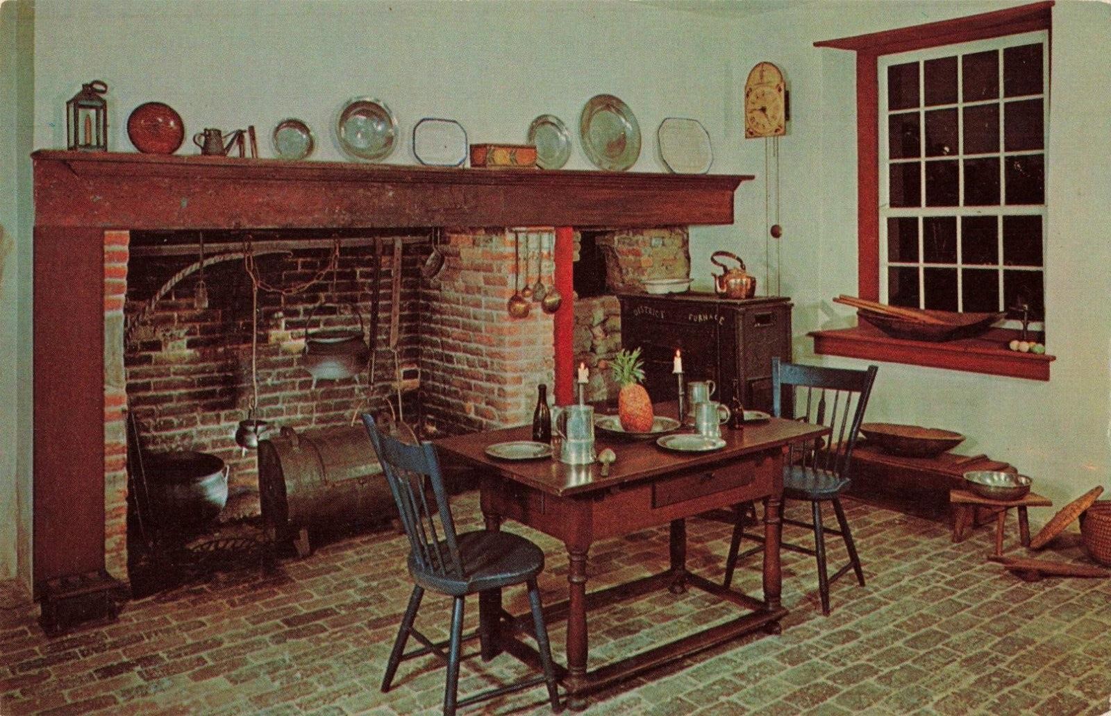 Lancaster Pennsylvania, Rock Ford, General Edward Hand Home, Vintage Postcard