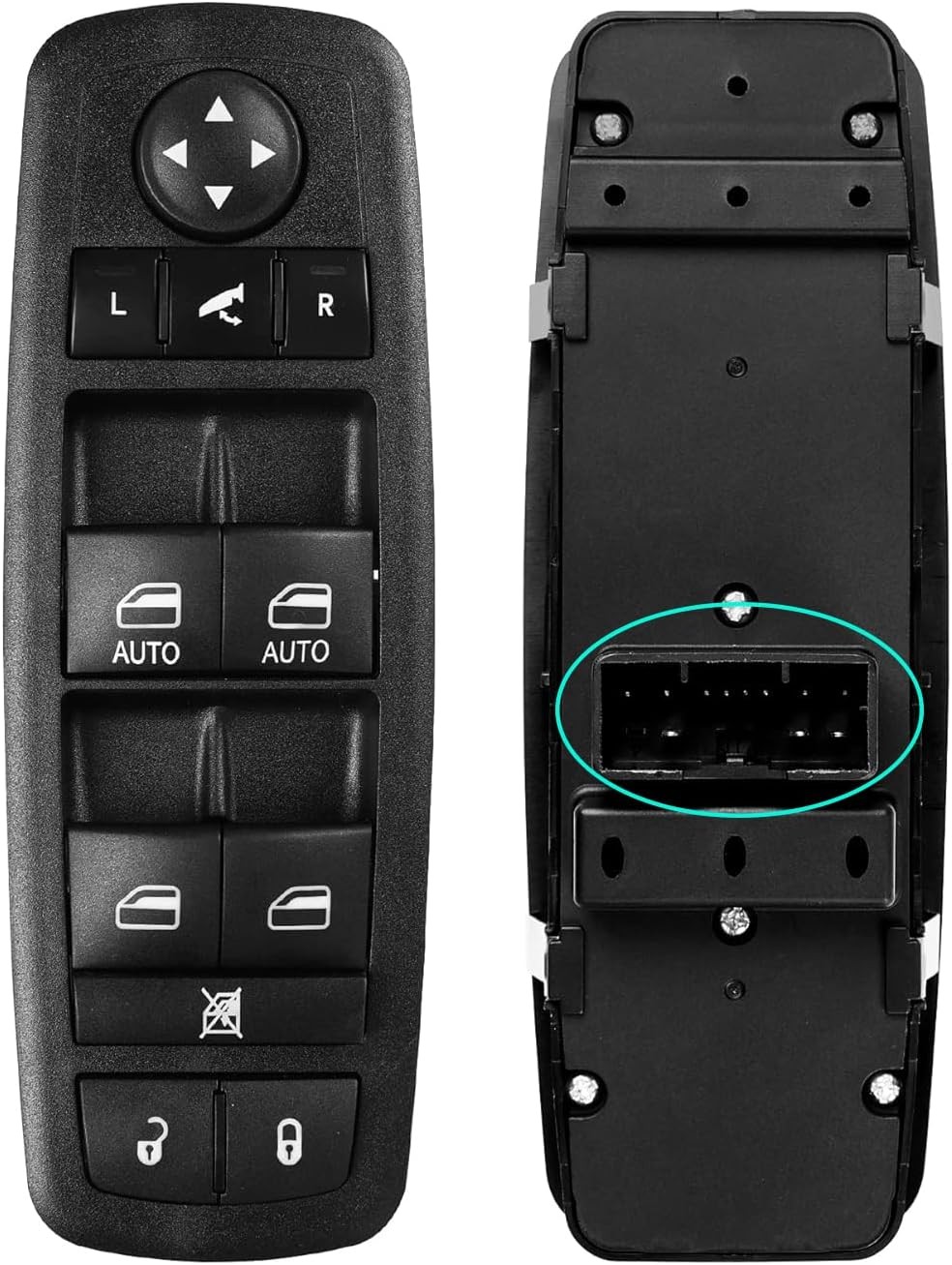 Master Power Window Control Switch for 2016-2018 Ram 1500 2500 3500, 2019-202... Master Power Window Control Switch for 2016-2018 Ram 1500 2500 3500, 2019-202...