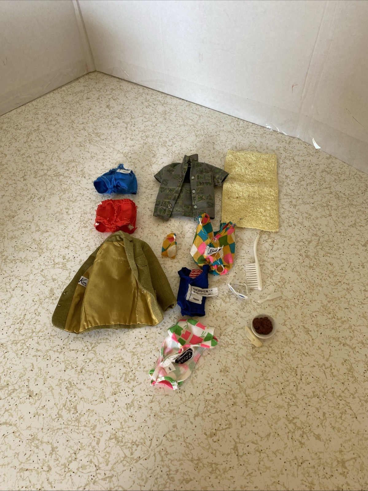 Rare Vintage Barbie And Ken Lot Featuring Rare Pair Of 1959 Sunglasses And More