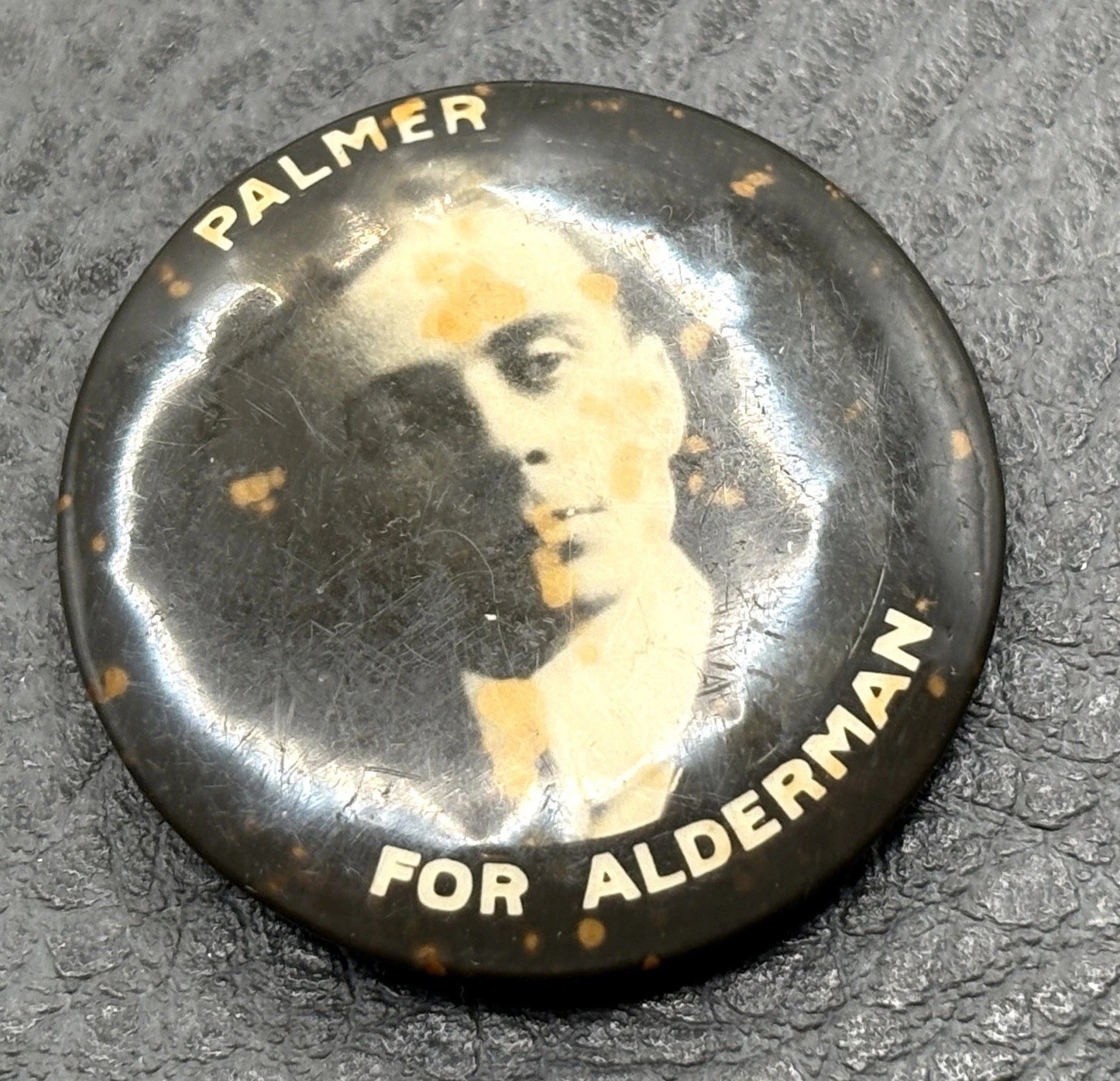 Vintage Palmer For Alderman Celluloid Political Campaign Pinback Button Chicago Vintage Palmer For Alderman Celluloid Political Campaign Pinback Button Chicago