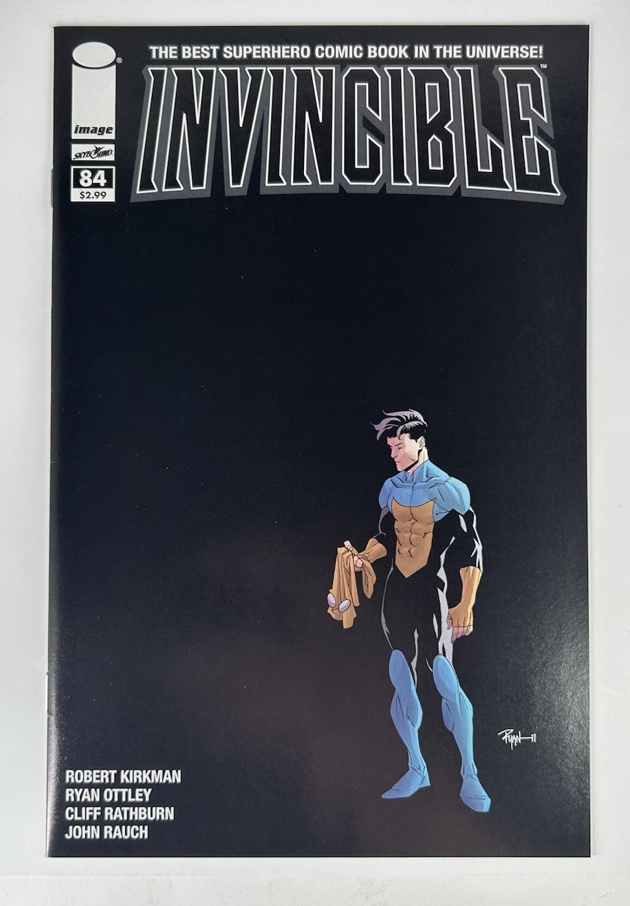 INVINCIBLE #84 (Image Comics, 2011) Robert Kirkman, Rare Black Cover Minty INVINCIBLE #84 (Image Comics, 2011) Robert Kirkman, Rare Black Cover Minty