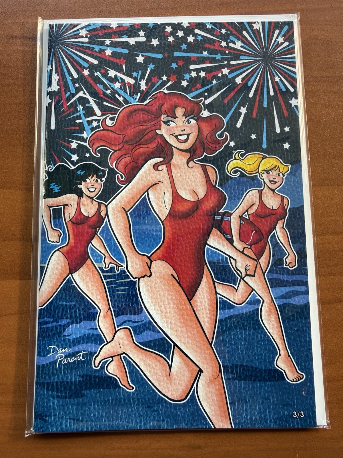 Archie America\'s 250th 4th Of July Fireworks Celebration Baywatch LEATHERED