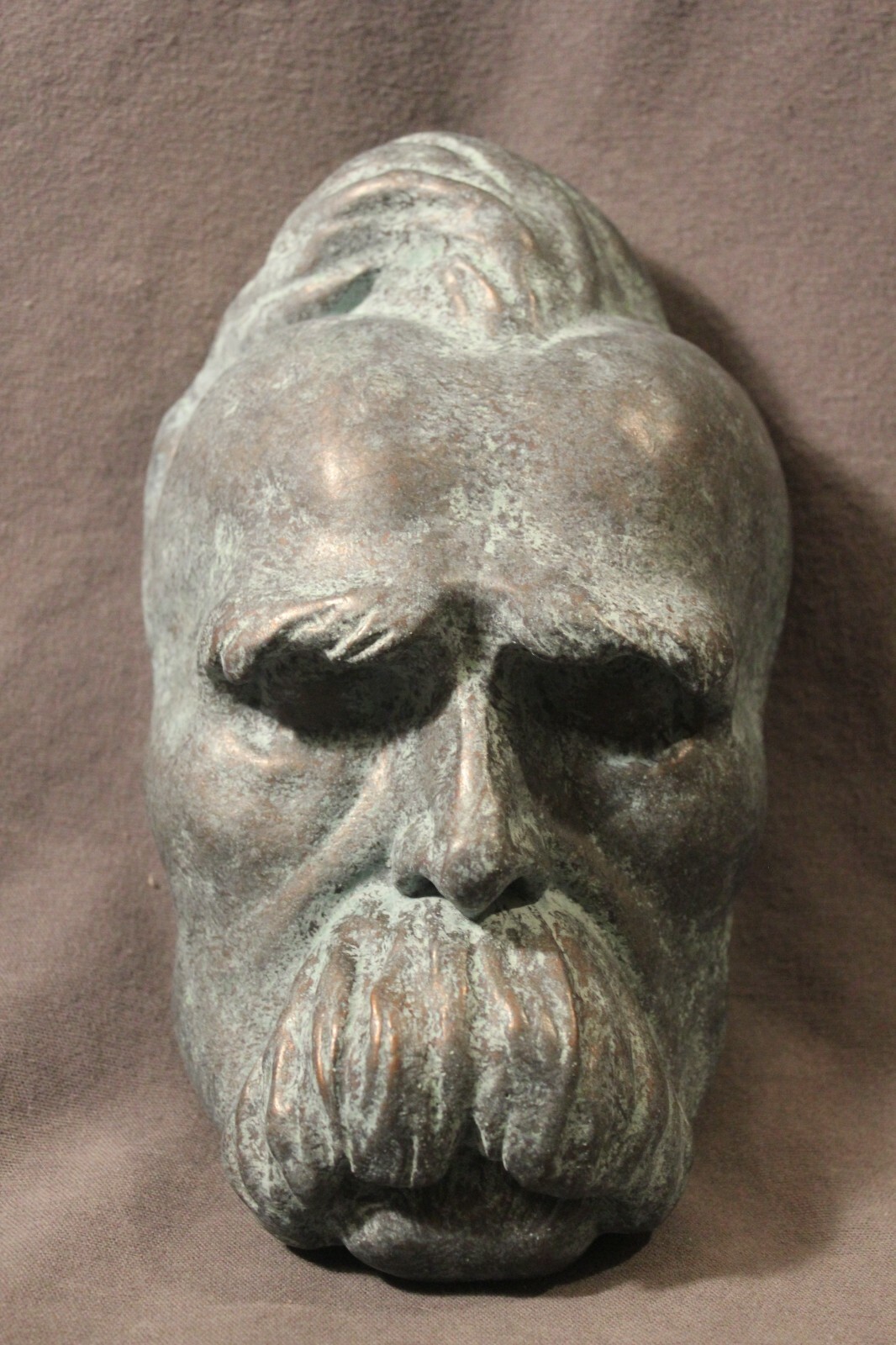 Death Mask Friedrich Nietzsche German Philosopher Philosophy 19th Century RARE Death Mask Friedrich Nietzsche German Philosopher Philosophy 19th Century RARE