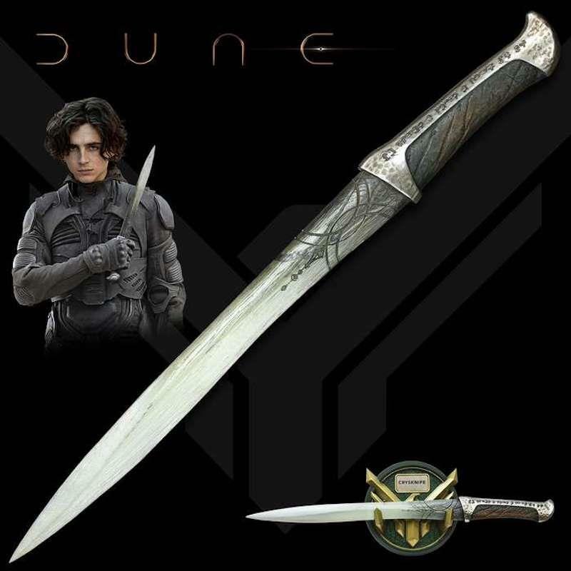 Dune The Crysknife of Paul Atreides with Wall Display Officially License COA