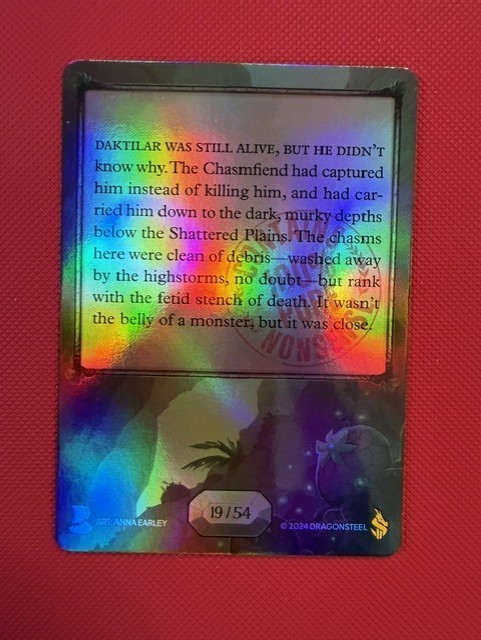 Story Deck Cards - Nonsense Foils - Stormlight Lost Tales  - Dragonsteel