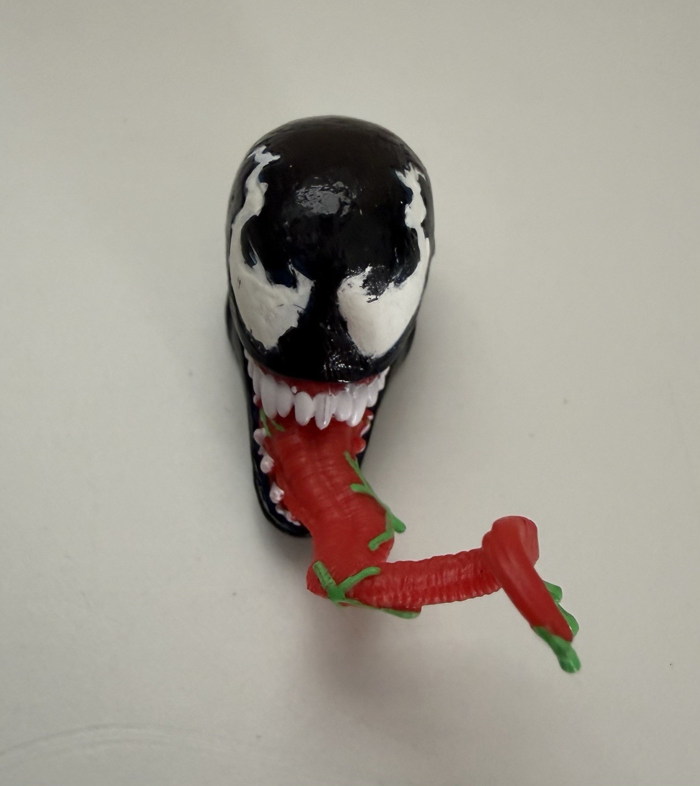 Marvel Legends Gamerverse Venom 2 Pack Only Head Venom Tongue Custom Paint