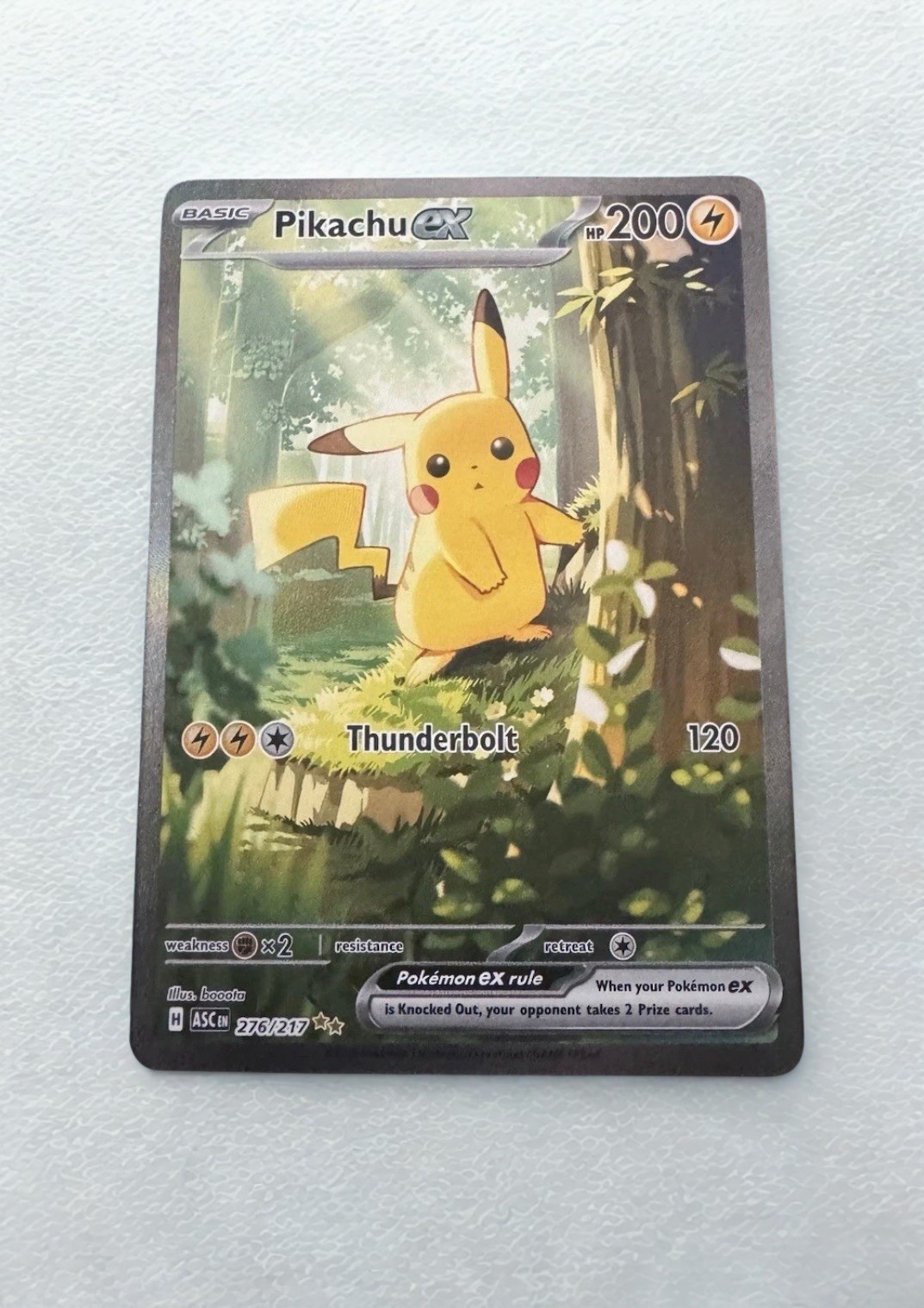 Pokémon TCG Ascended Hero’s Pikachu SIR 276/217 Pack Fresh Mint Pokémon TCG Ascended Hero’s Pikachu SIR 276/217 Pack Fresh Mint