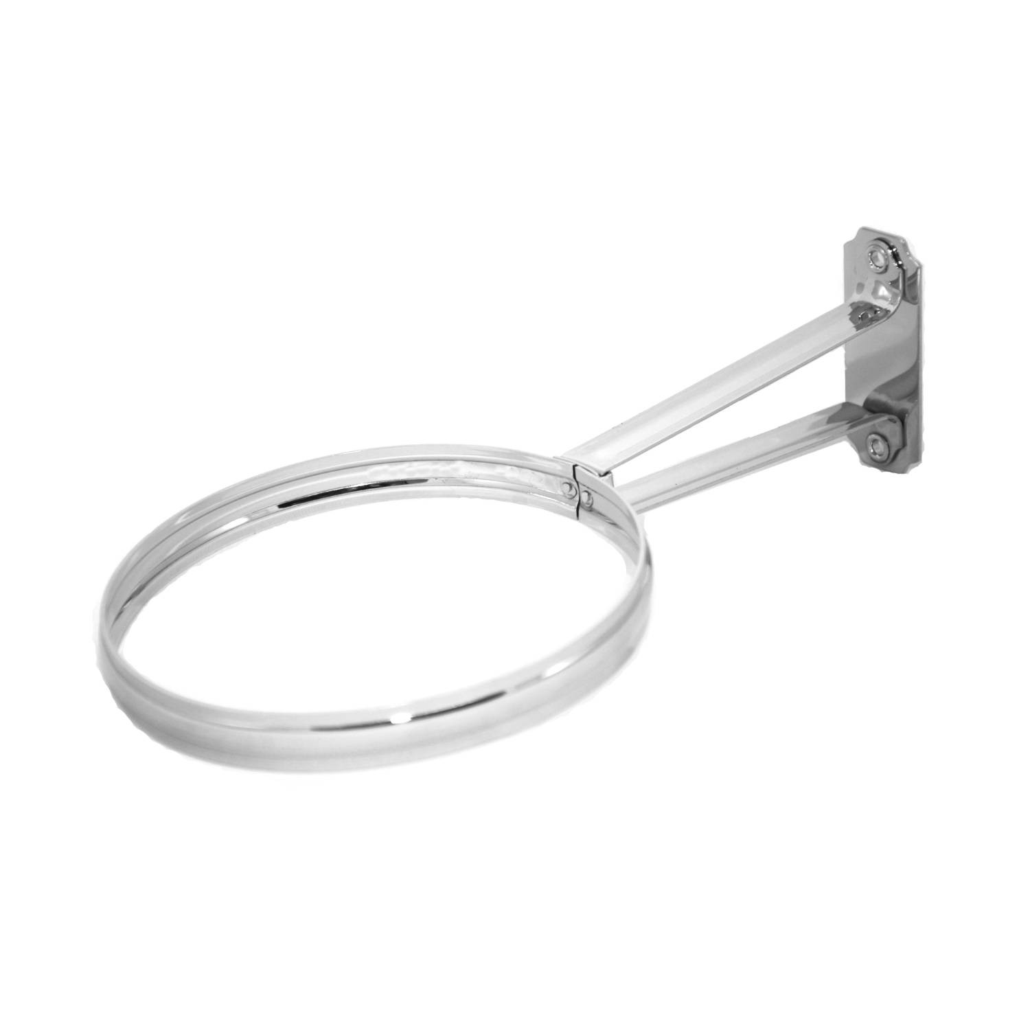 Aladdin Classic Wall Bracket for No Pedestal Aladdin Oil Lamps, Nickel-Plated