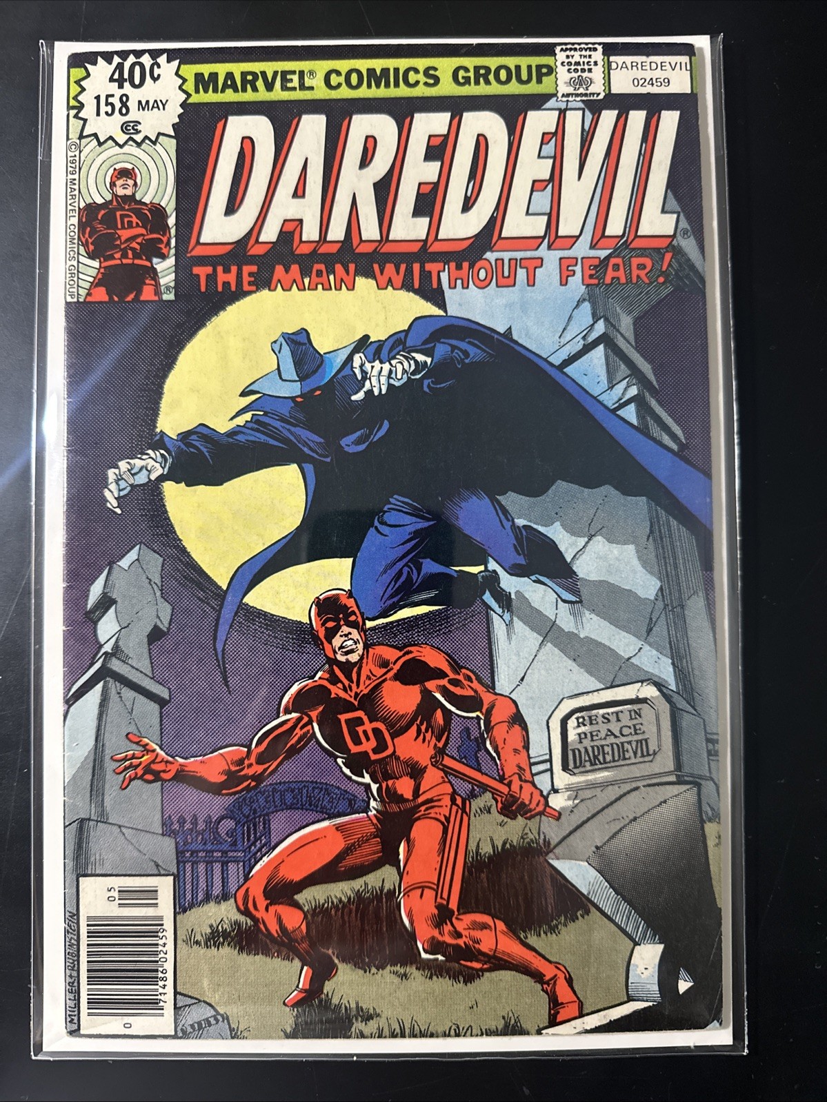 Daredevil #158 1st Frank Miller Cover Marvel (5.0)