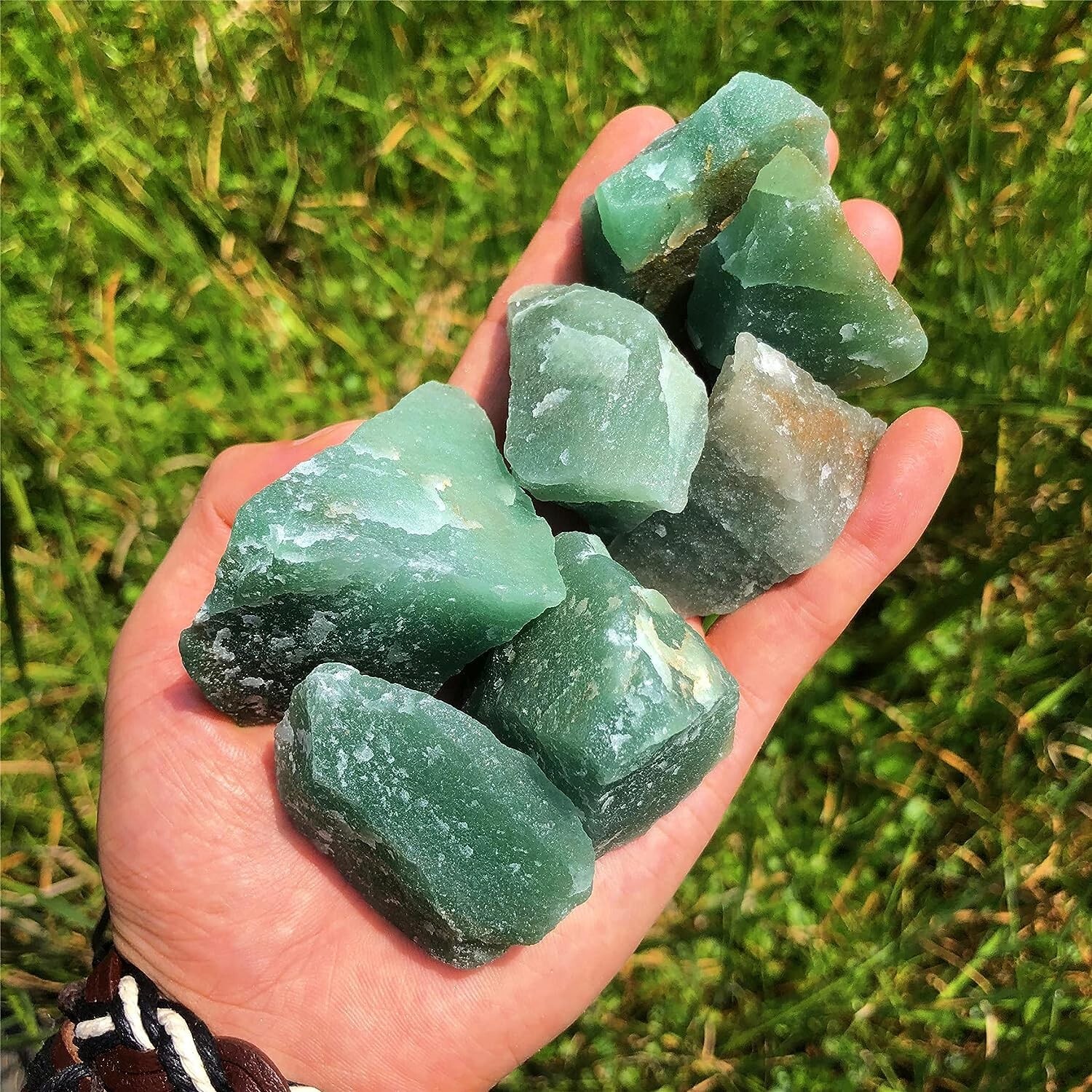 Raw Rough Green Aventurine Chunk Healing Reiki Crystal Mineral Rocks Gift 1PCS