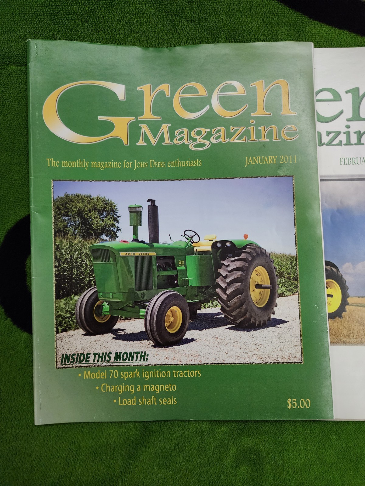 2011 Complete Green Magazine Set - John Deere 2011 Complete Green Magazine Set - John Deere
