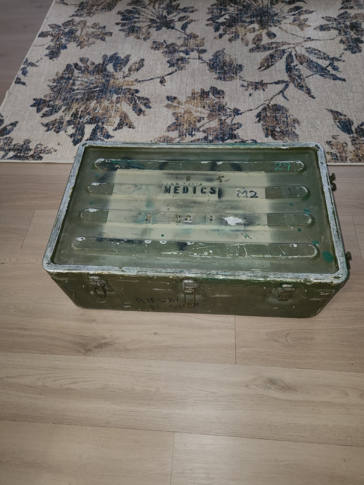 Vintage Reynolds Metals CO. Military Medical Supply Box Case Storage Survival Vintage Reynolds Metals CO. Military Medical Supply Box Case Storage Survival