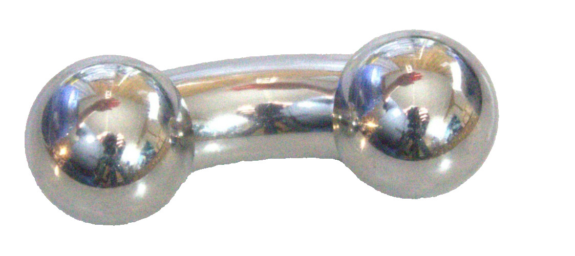 ONE 00g 3/8 16mm Ball Prince Albert Jewelry Apadravya Curved Barbell Weight Sexy ONE 00g 3/8 16mm Ball Prince Albert Jewelry Apadravya Curved Barbell Weight Sexy