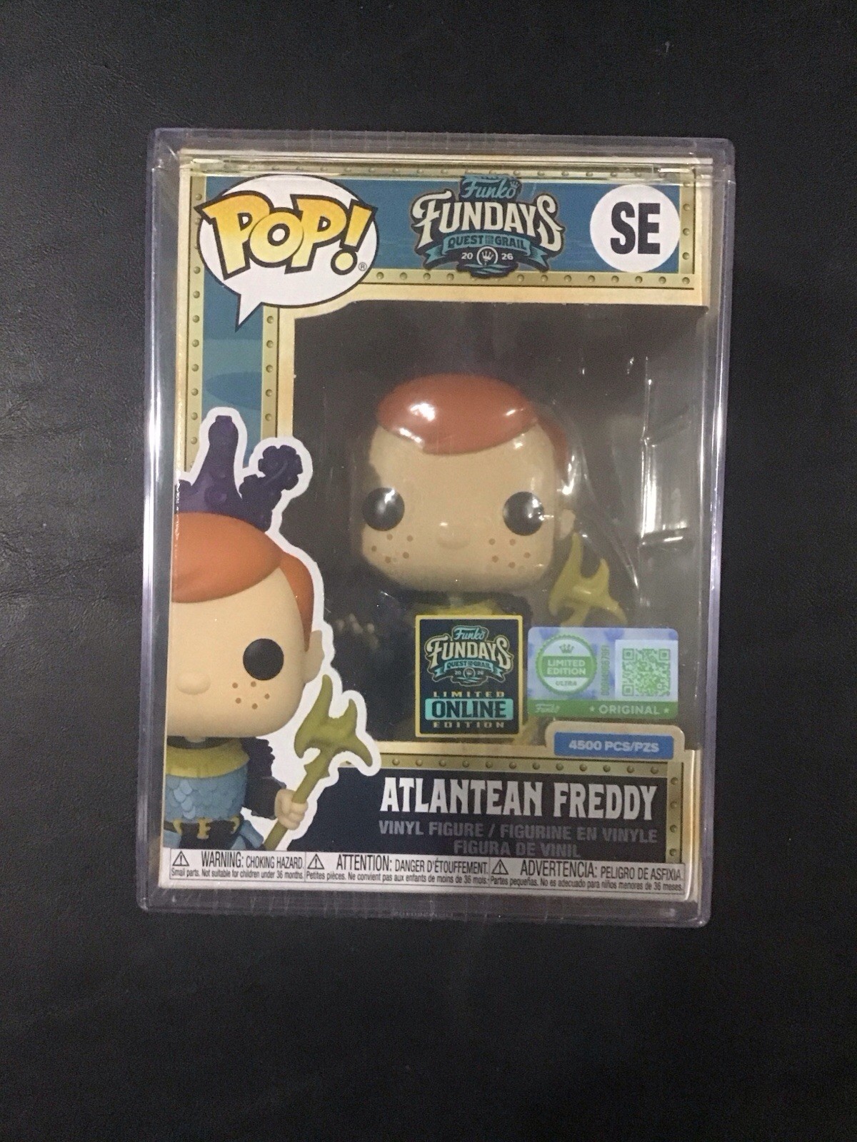 Funko Pop Atlantean Freddy Funko FunDays 2026 LE 4500 W/Protector Funko Pop Atlantean Freddy Funko FunDays 2026 LE 4500 W/Protector