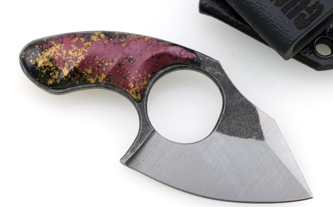 Mako By Gunstone Creations Fixed Knife With Sheath