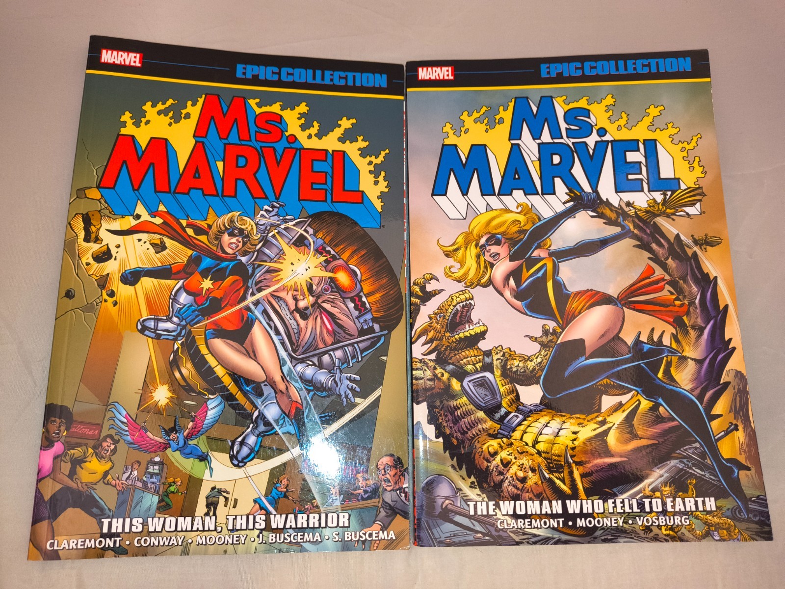 MS MARVEL Epic Collection Vol 1 & 2 TPB Lot Carol Danvers Claremont Marvel Set MS MARVEL Epic Collection Vol 1 & 2 TPB Lot Carol Danvers Claremont Marvel Set