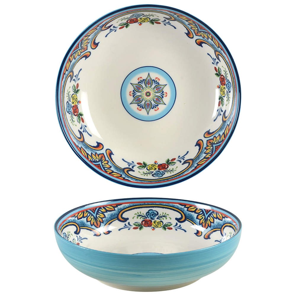 Euro Ceramica Zanzibar Pasta Bowl 11616186