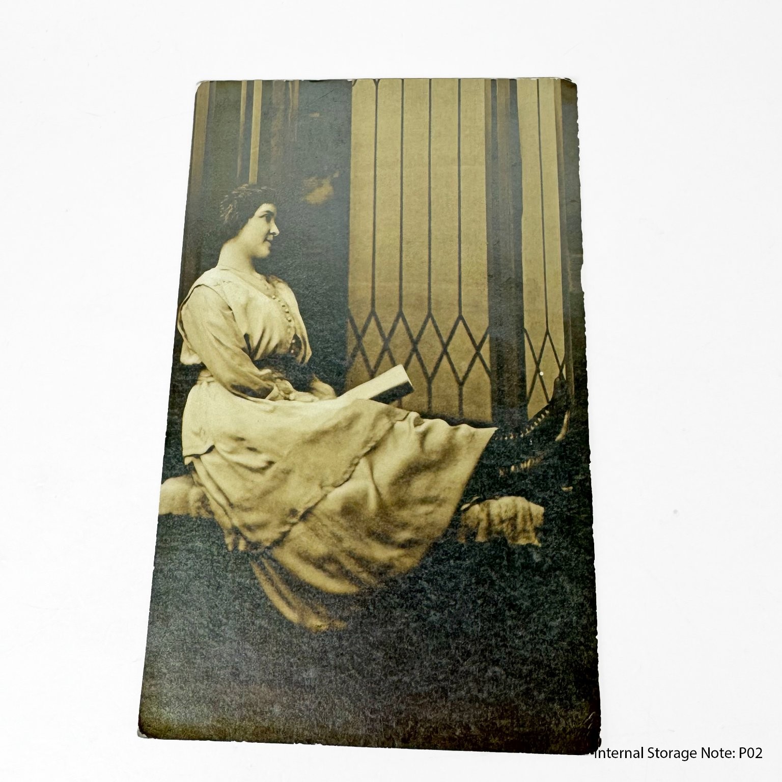 Vintage Kohler Studio Milwaukee Wisconsin Woman Reading Postcard RPPC Sepia Vintage Kohler Studio Milwaukee Wisconsin Woman Reading Postcard RPPC Sepia