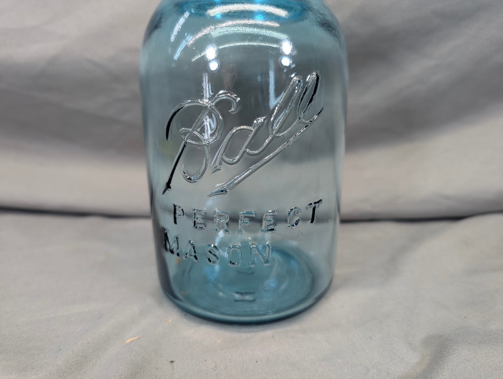Ball 1913-1914 offset Perfect Mason Blue/Aqua Quart Jar Mold #\'s 14 8 7 $10ea Ball 1913-1914 offset Perfect Mason Blue/Aqua Quart Jar Mold #\'s 14 8 7 $10ea