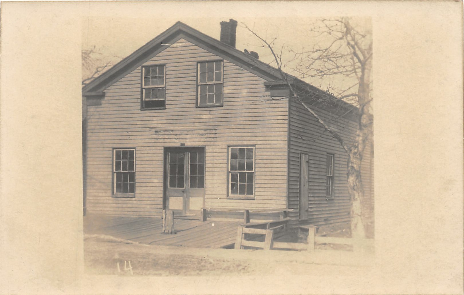 J28/ Minneapolis Minnesota RPPC Postcard c1910 First Store St Anthony 30