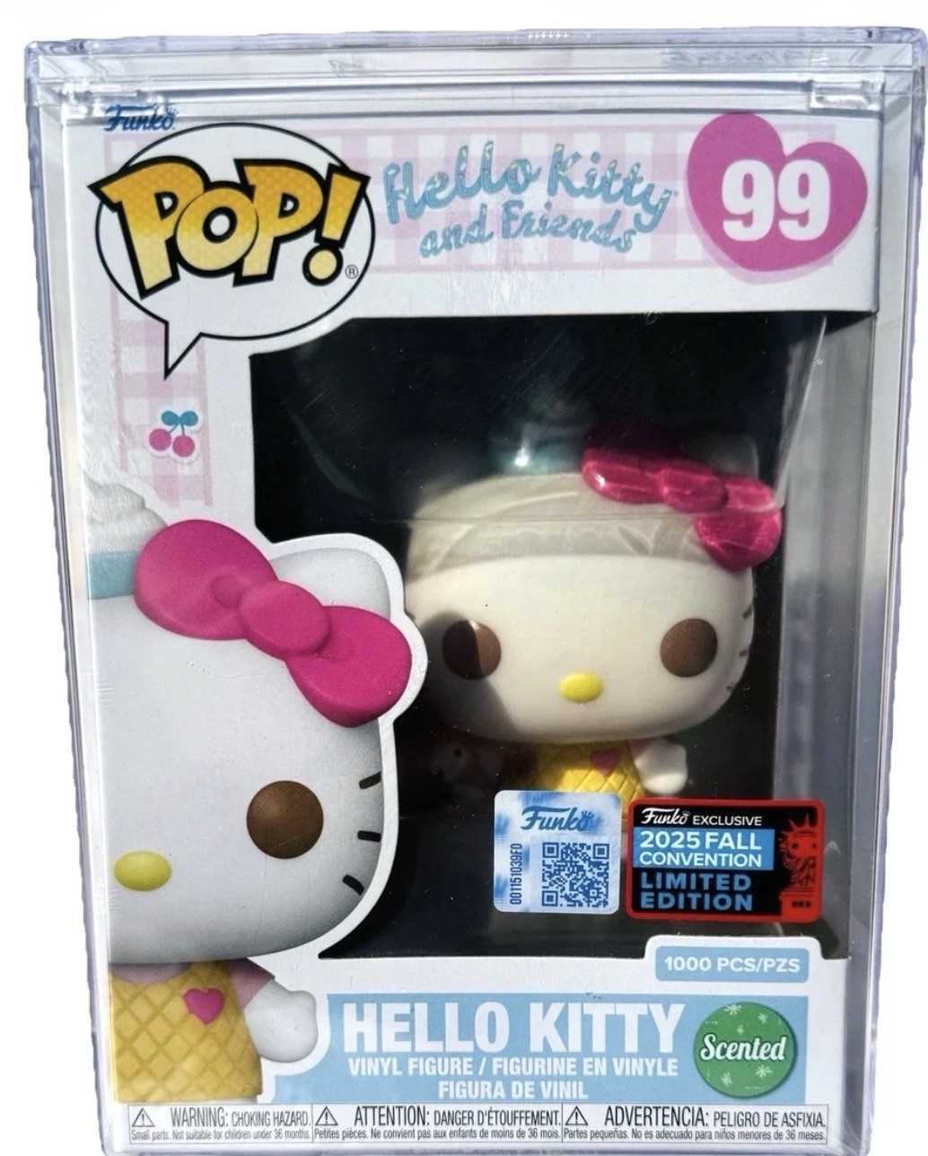Funko Pop Sanrio Hello Kitty and & Friends 99 2025 NYCC Scented LE 1000 PCs NEW