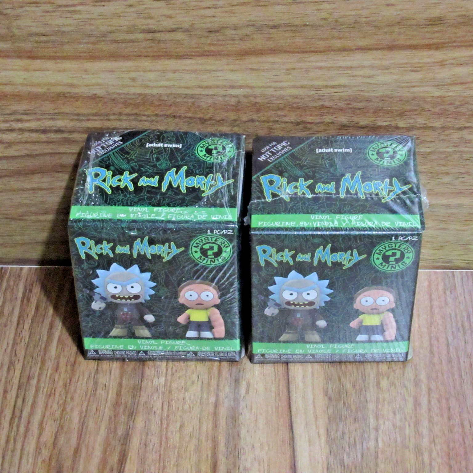 FUNKO MYSTERY MINIS🔥RICK & MORTY S2 - HOT TOPIC EXC 🔥 2 FACTORY SEALED BOXES