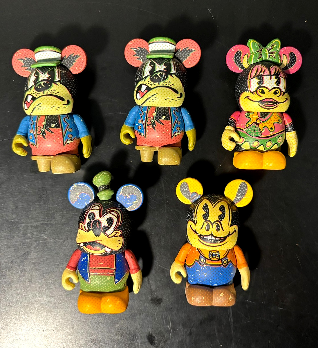 Disney Vinylmation Ink & Paint Lot of 5 Clarabelle, Horace, Goofy & 2x Pete Disney Vinylmation Ink & Paint Lot of 5 Clarabelle, Horace, Goofy & 2x Pete