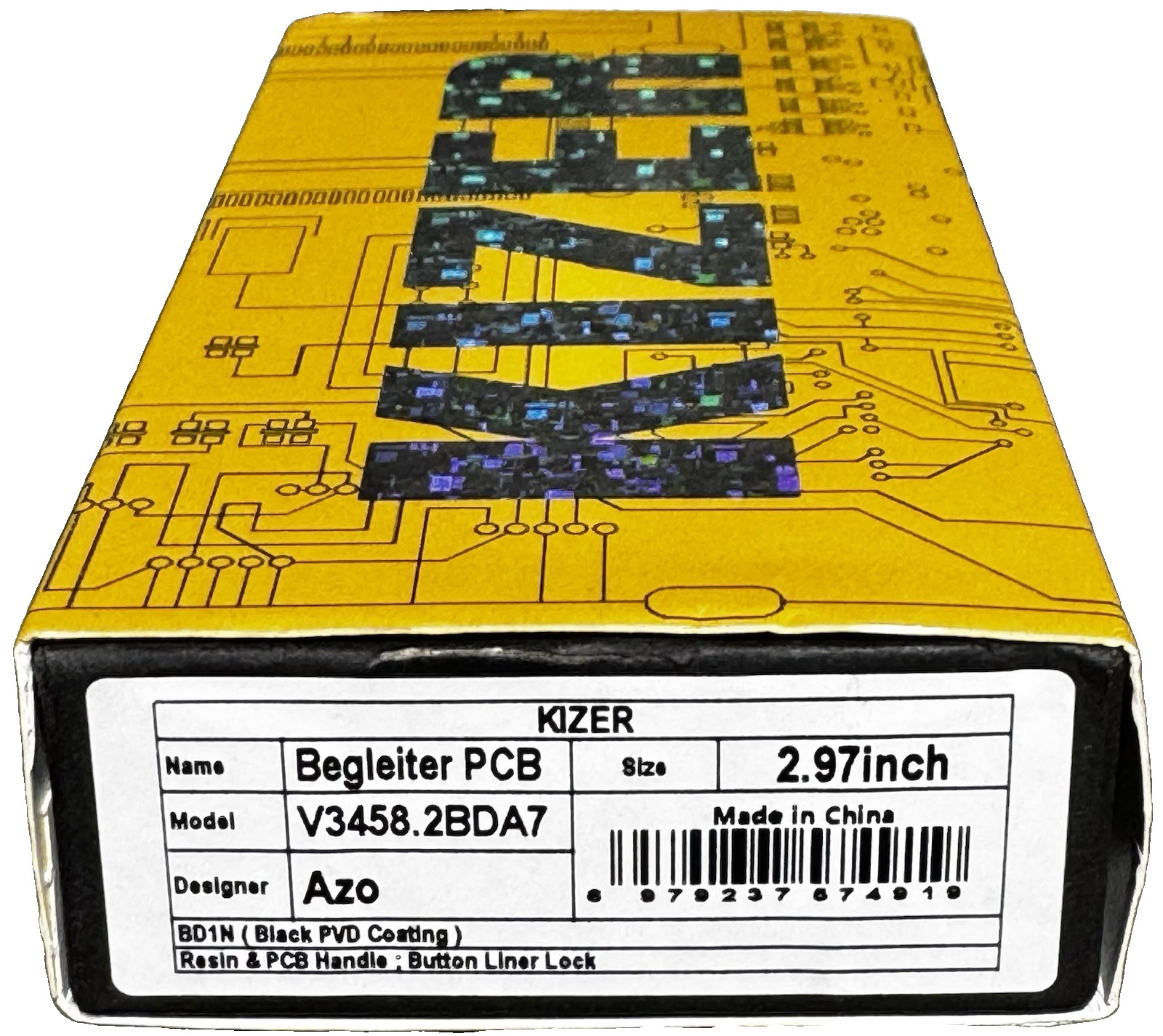 Kizer Begleiter PCB numbered to 196/200 sold out New in the box Kizer Begleiter PCB numbered to 196/200 sold out New in the box