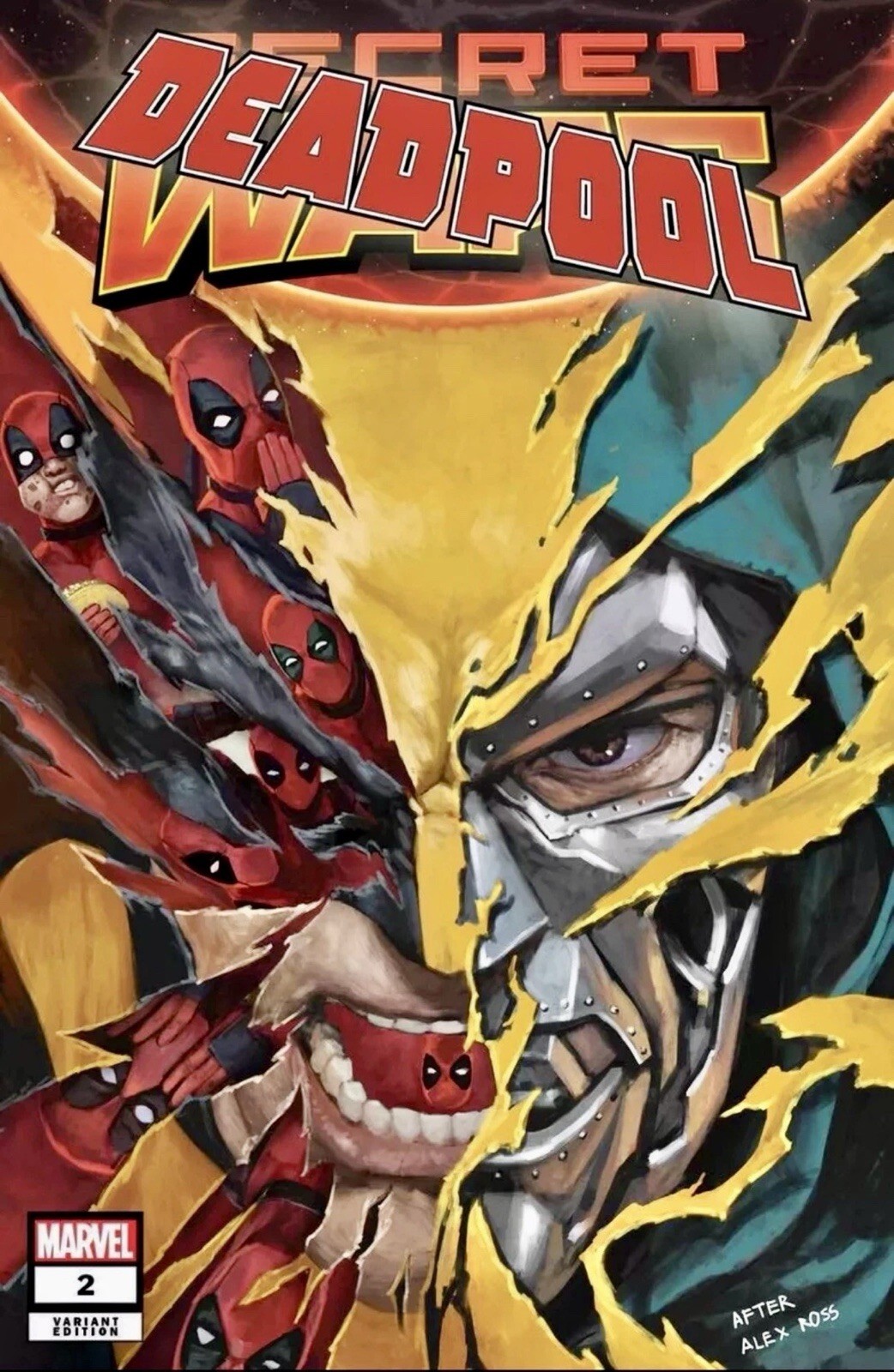 DEADPOOL #2 SKAN SRISUWAN SECRET 'SECRET WARS #5' HOMAGE LTD 800 COPIES W/COA DEADPOOL #2 SKAN SRISUWAN SECRET 'SECRET WARS #5' HOMAGE LTD 800 COPIES W/COA